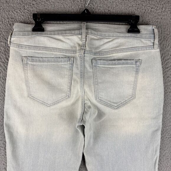 Old Navy Jeans Women’s Size 2 Skinny Boyfriend Shipwreck Light Wash - Picture 9 of 14